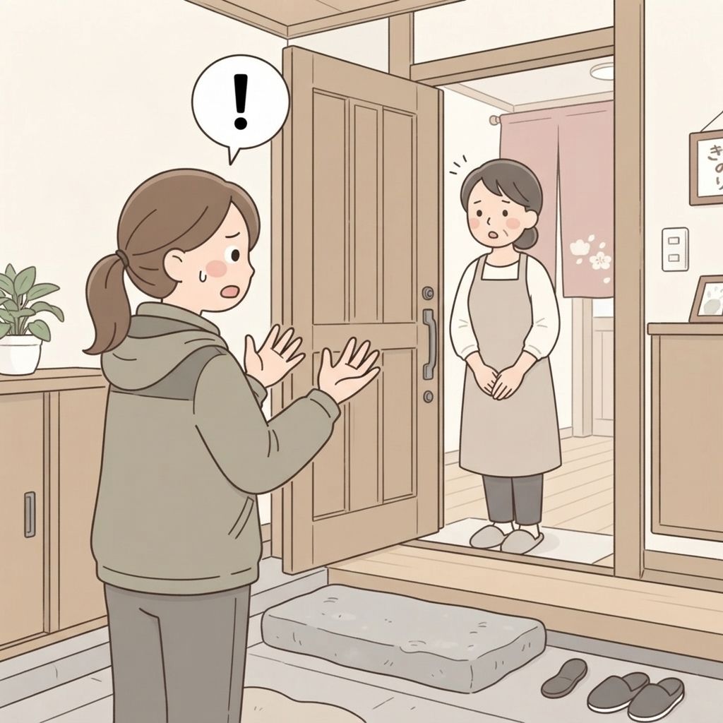 นักท่องเที่ยวมาถึงหน้าประตูบ้านคนญี่ปุ่นด้วยมือเปล่าสนิท